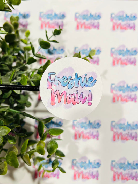 #64 Freshie Mail 2 inch circles