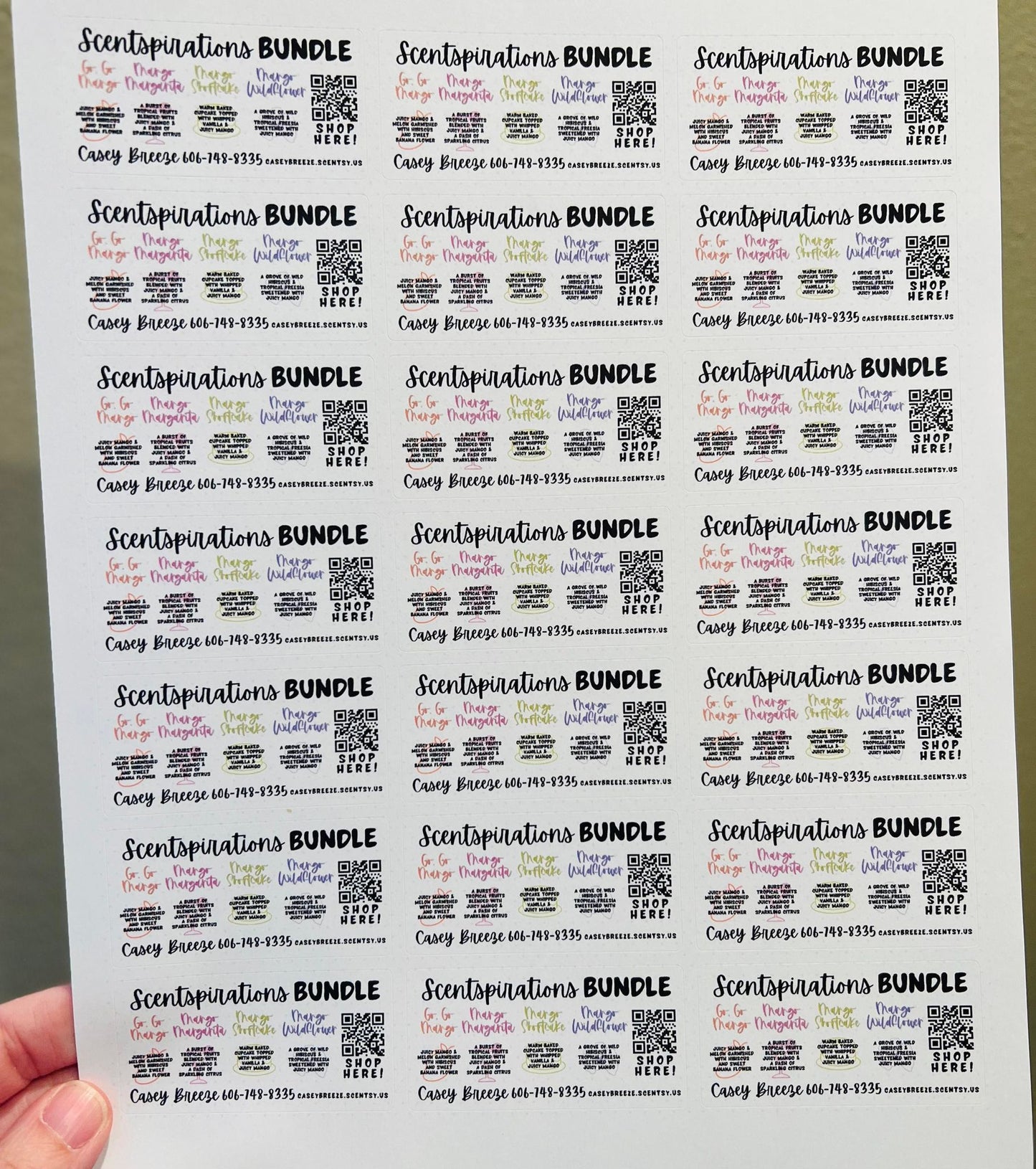 GOGO SET - 5 Sticker Sheets