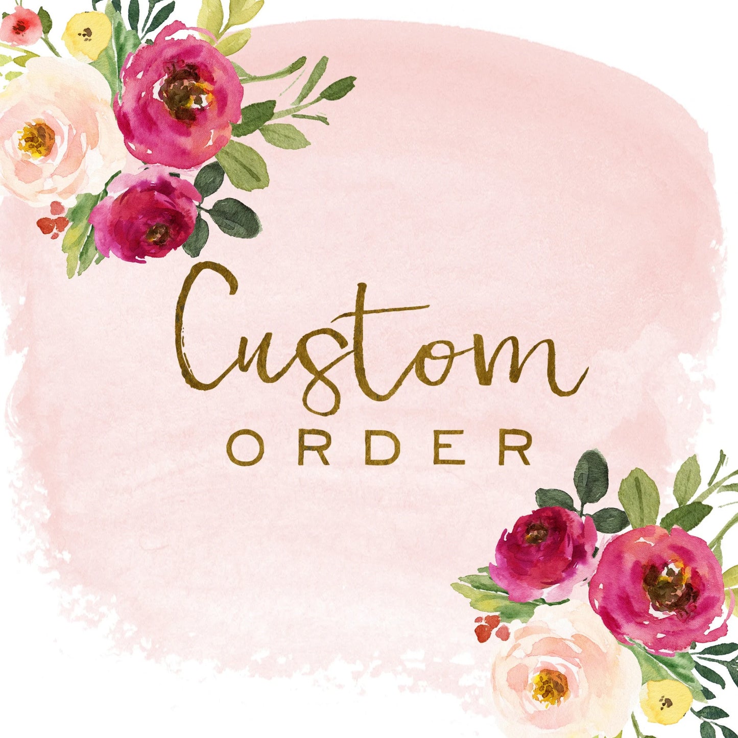 Custom Order For Becky Clemency