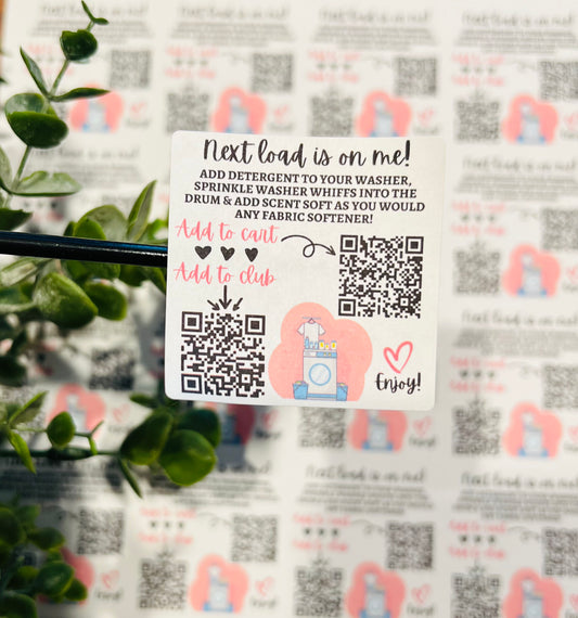This wash is on me! 2x2 Square Stickers