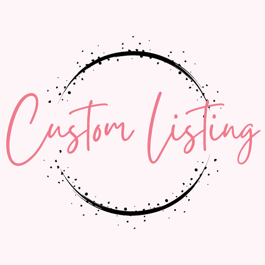 Custom Listing For Heather Parro